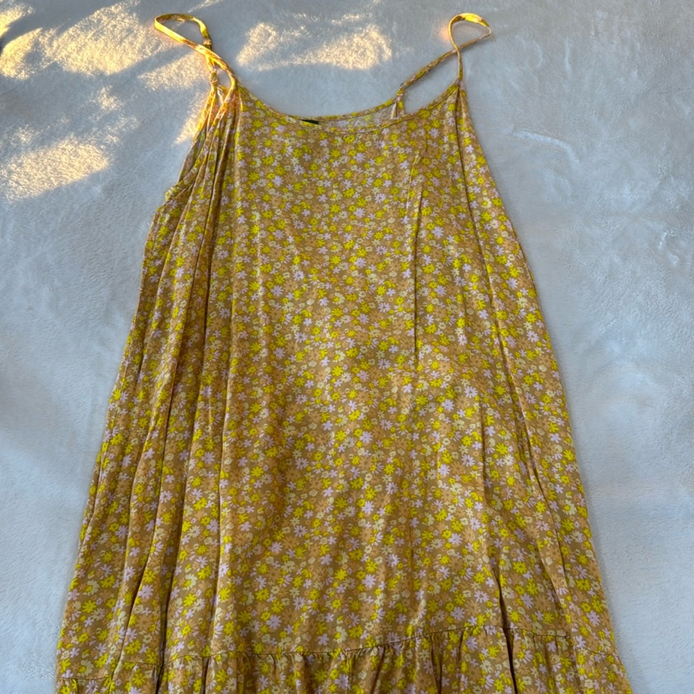 yellow summer dress